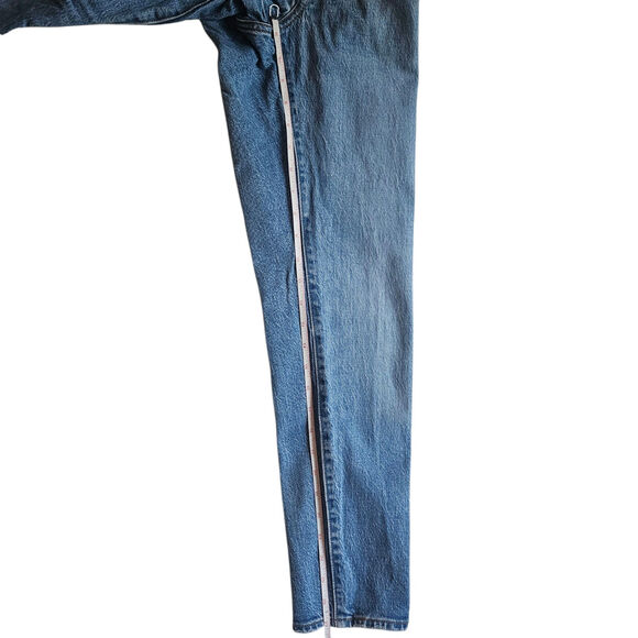 Levi's Wedgie Tapered Leg High Rise Ankle Jeans Size 27 - Picture 12 of 13